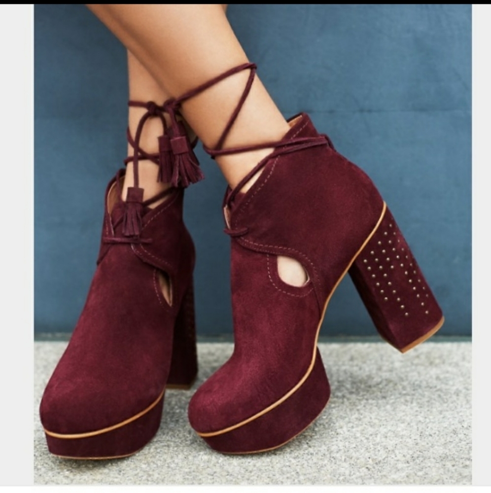 Free People Constantine Chunky Platform Booty